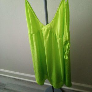 H&M Neon Green Summer Dress